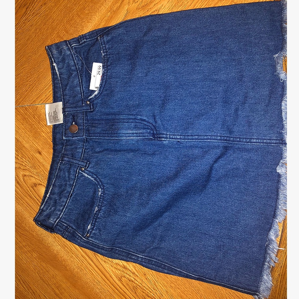 Denim skirt